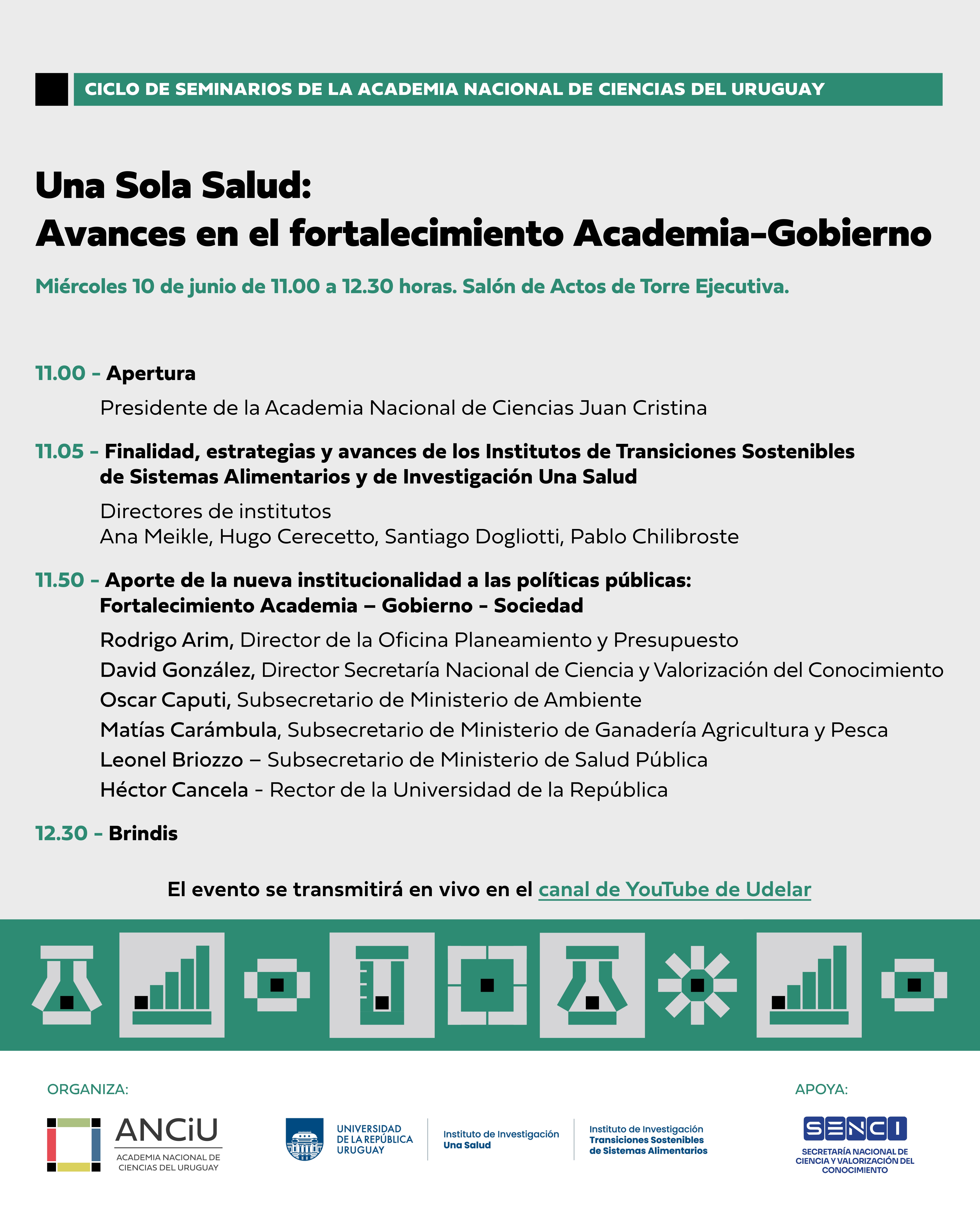 Cronograma del evento